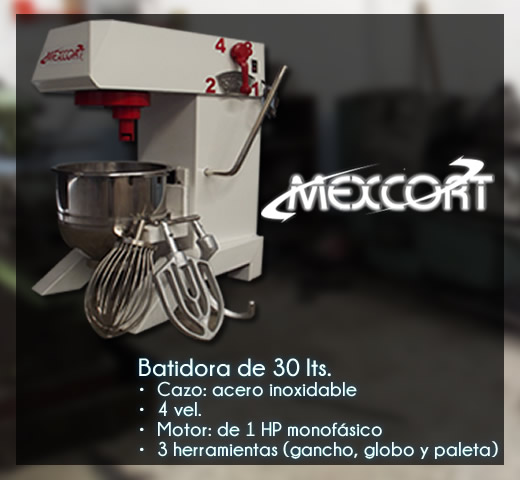 Batidora 30 lts