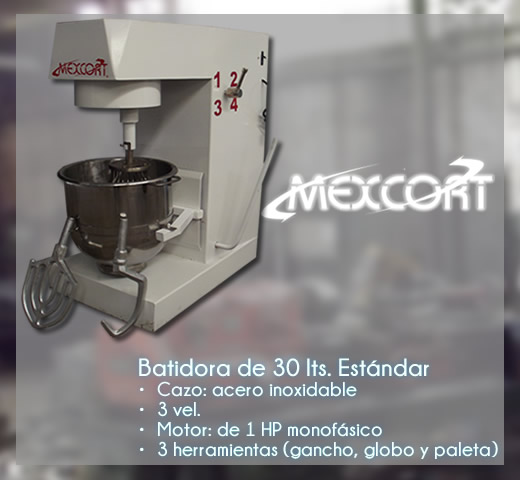 Batidora 30 lts estandar